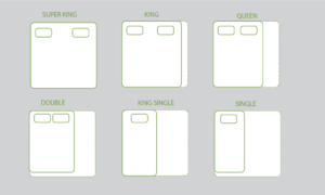 King store mattress size