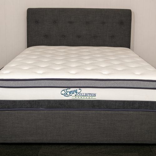 mattress on a bed base